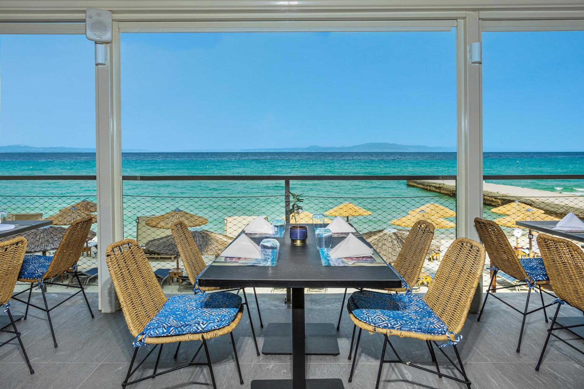 Ammon Zeus Luxury Beach Hotel Kallithea  Exterior foto