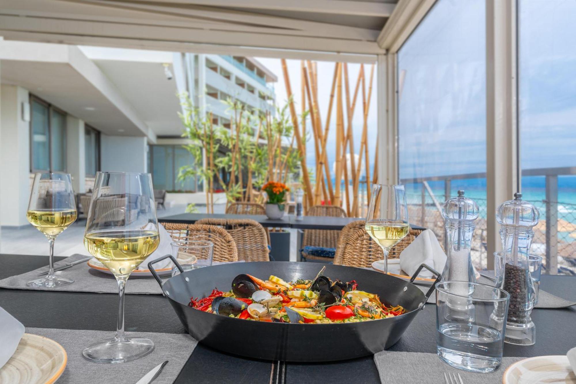 Ammon Zeus Luxury Beach Hotel Kallithea  Exterior foto