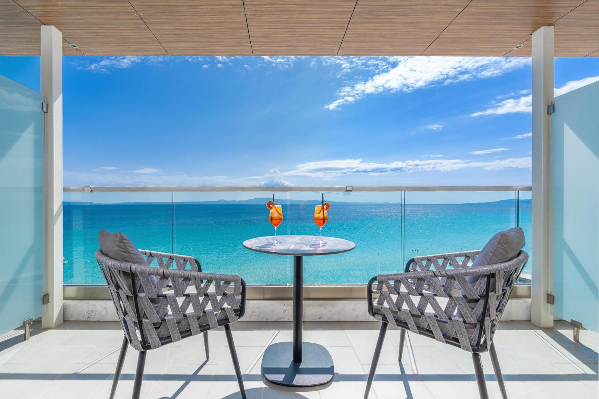 Ammon Zeus Luxury Beach Hotel Kallithea  Exterior foto