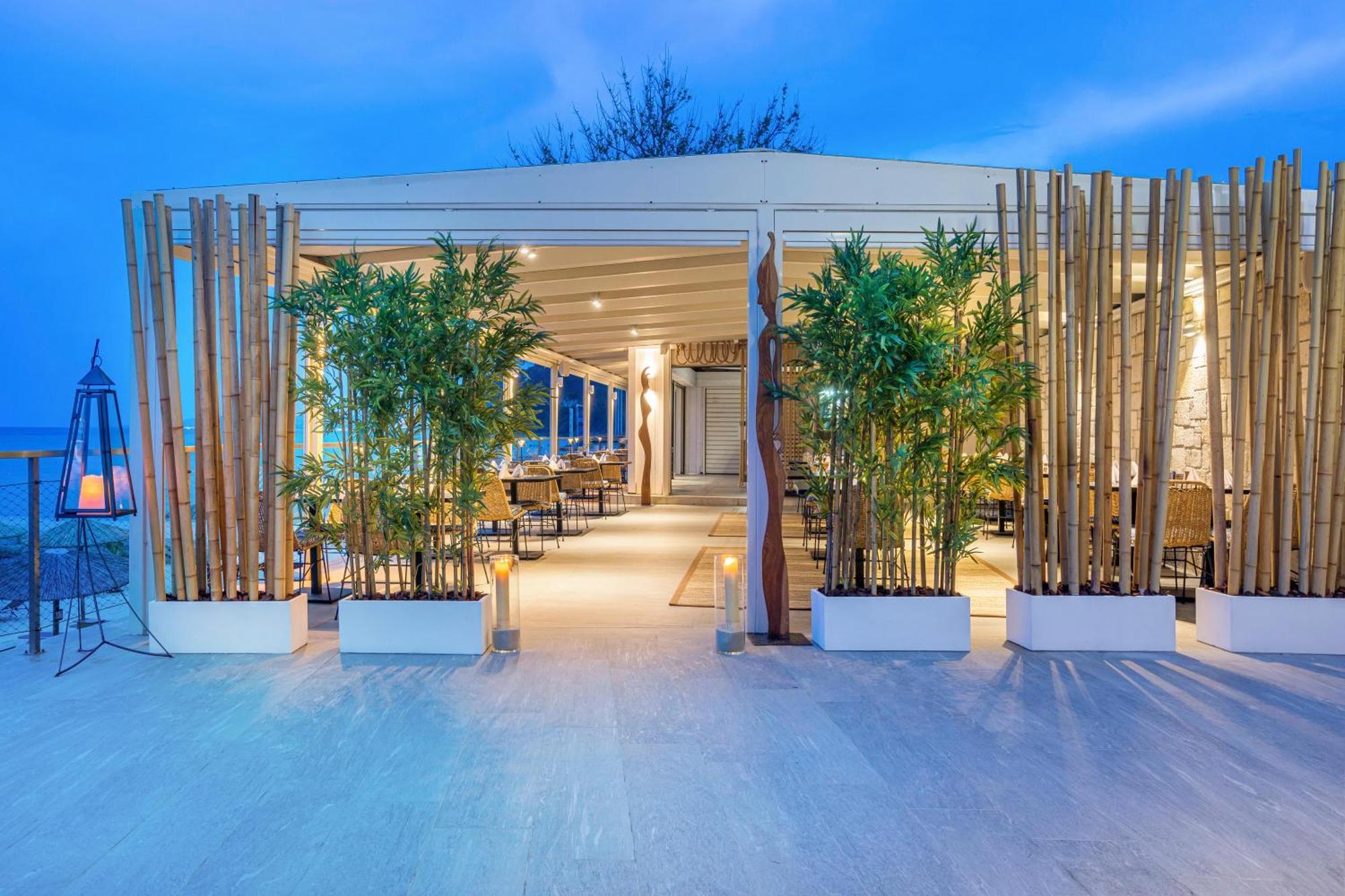 Ammon Zeus Luxury Beach Hotel Kallithea  Exterior foto