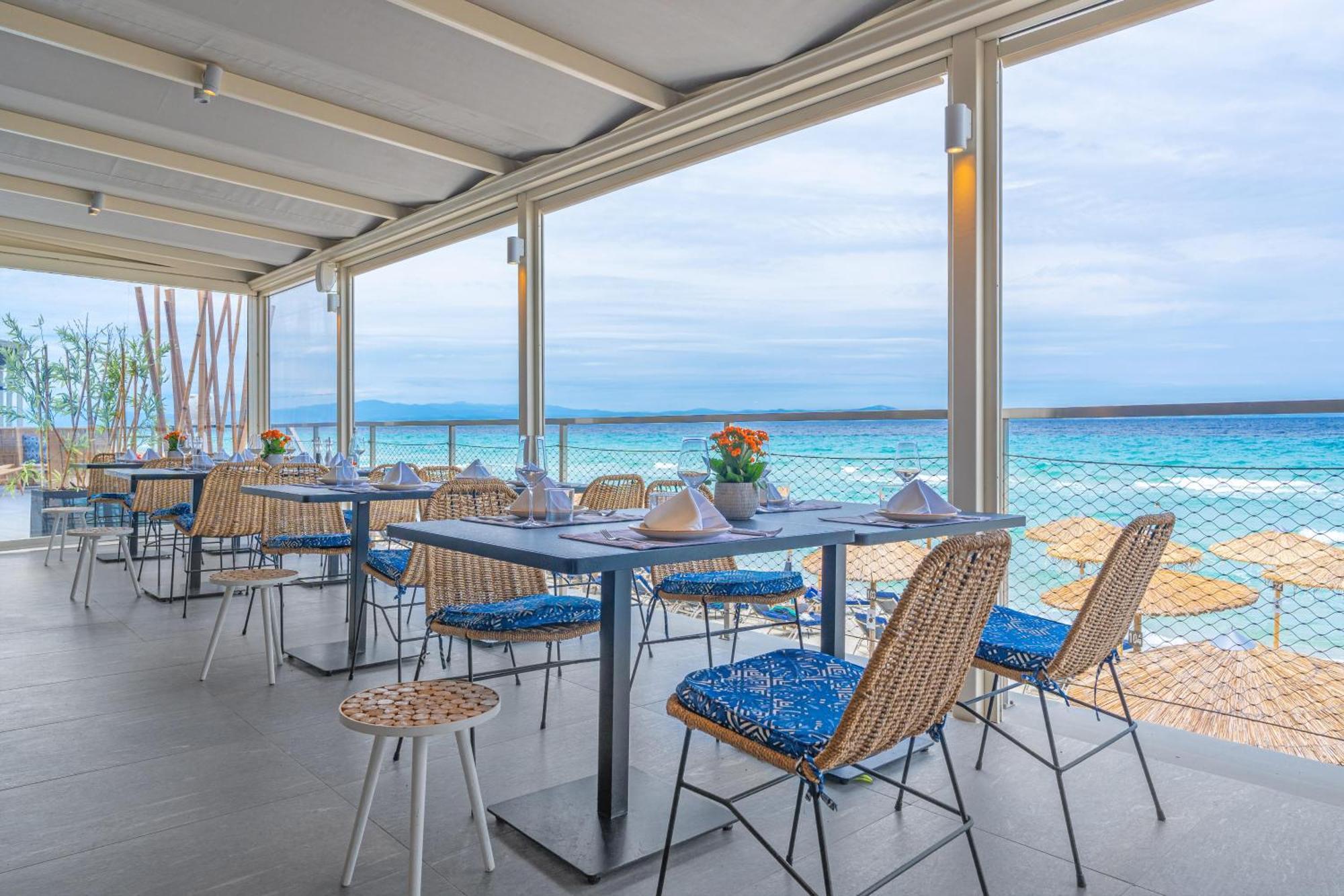 Ammon Zeus Luxury Beach Hotel Kallithea  Exterior foto