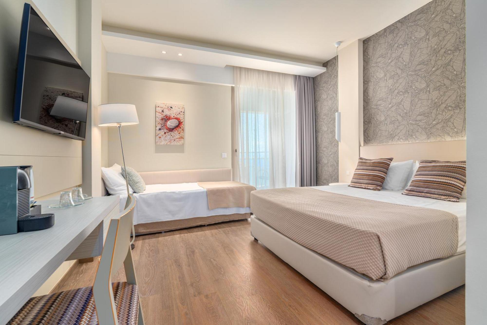 Ammon Zeus Luxury Beach Hotel Kallithea  Exterior foto