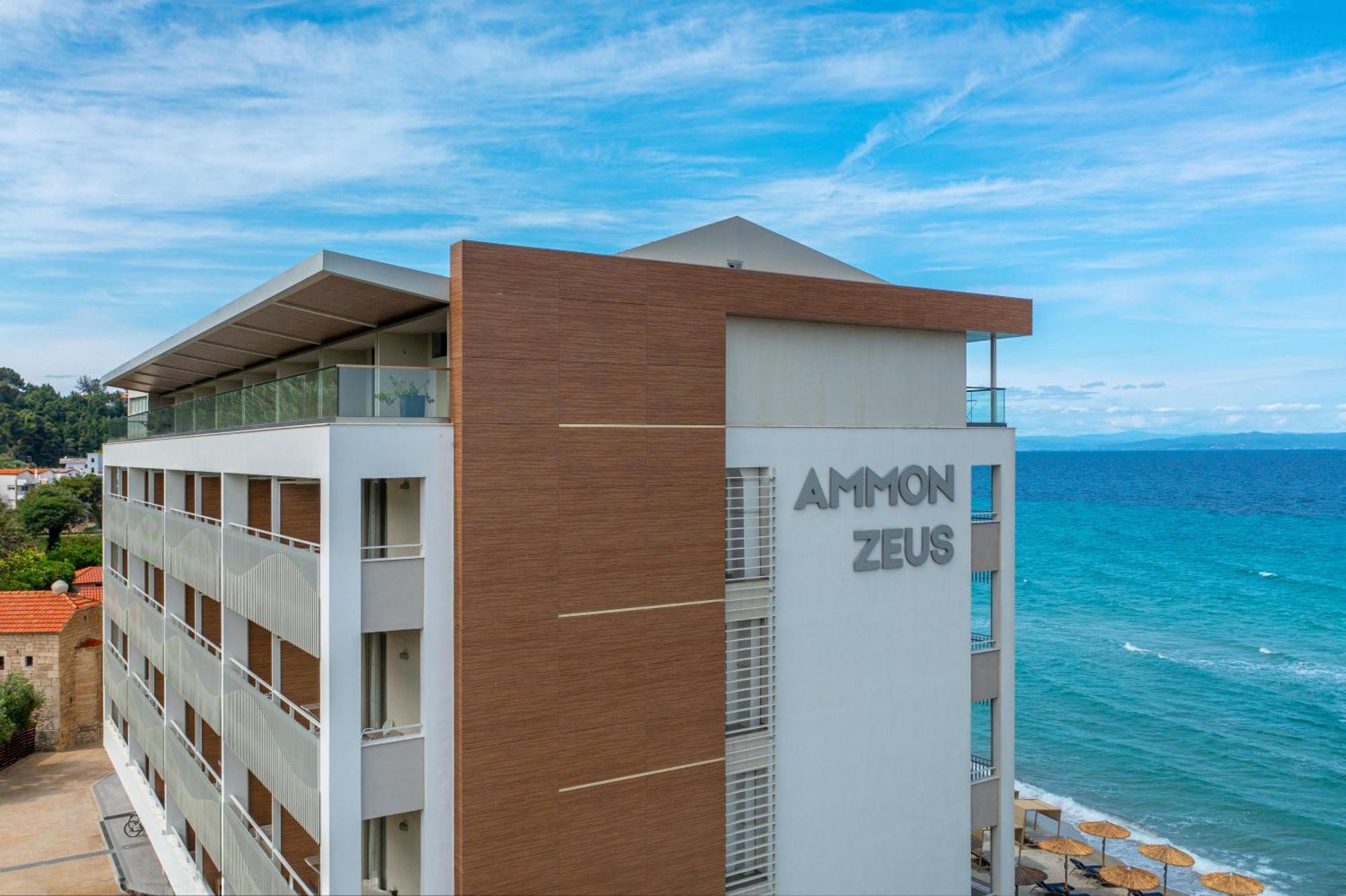 Ammon Zeus Luxury Beach Hotel Kallithea  Exterior foto