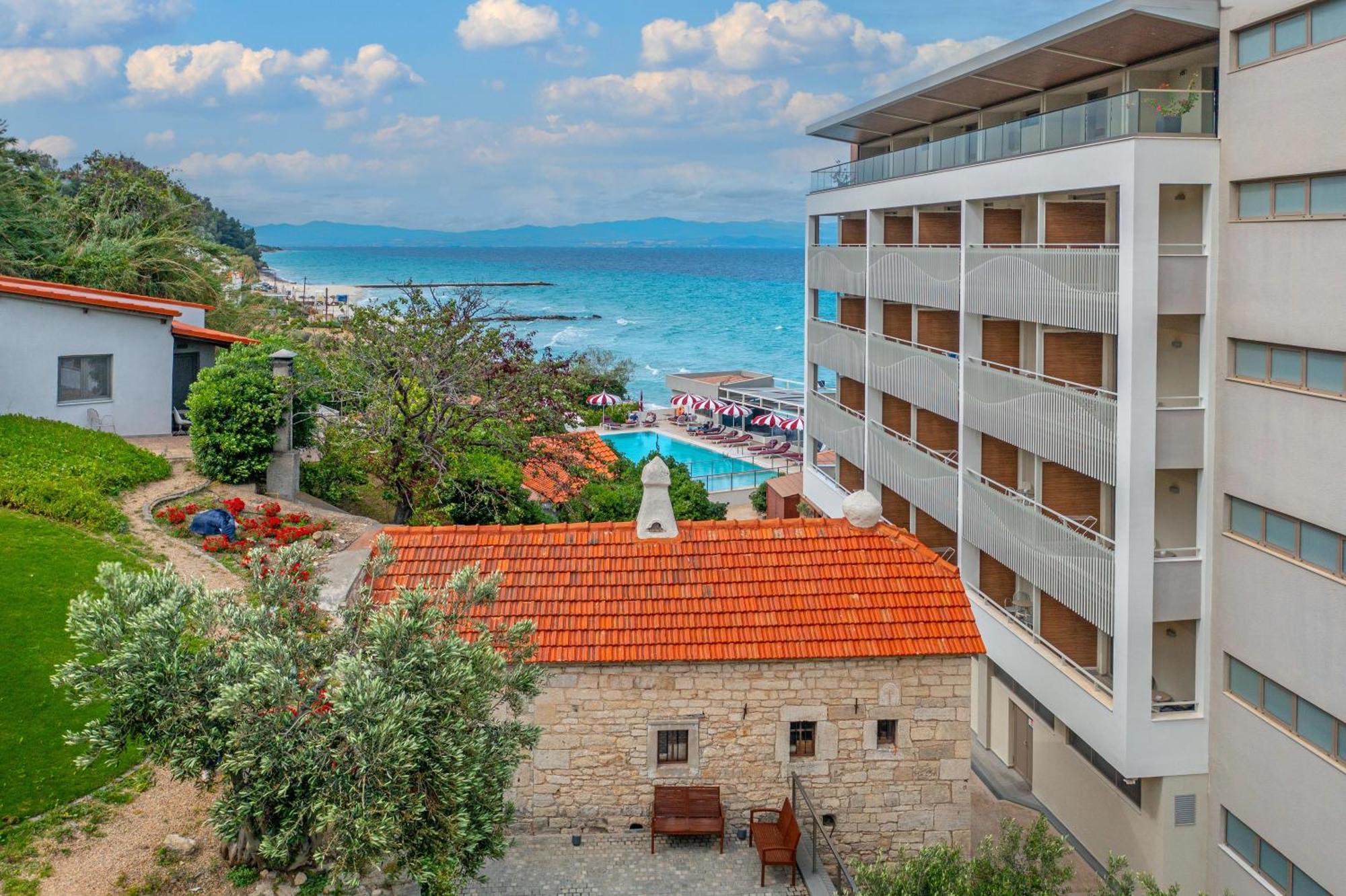 Ammon Zeus Luxury Beach Hotel Kallithea  Exterior foto