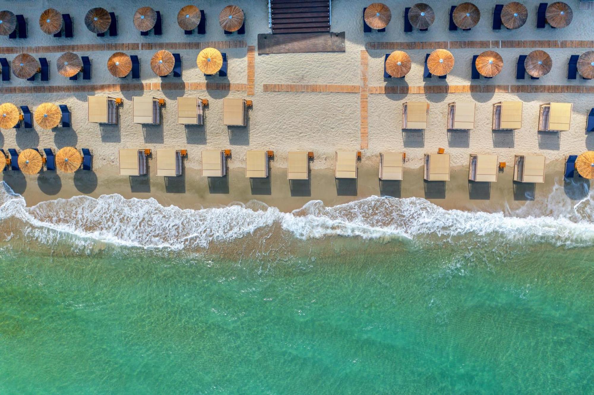 Ammon Zeus Luxury Beach Hotel Kallithea  Exterior foto