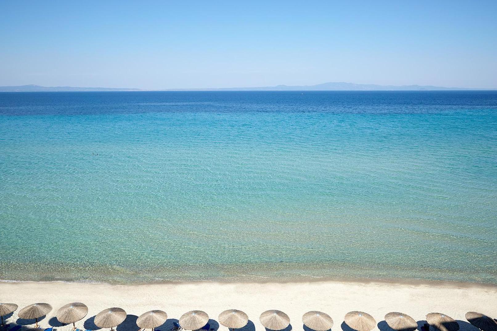 Ammon Zeus Luxury Beach Hotel Kallithea  Exterior foto